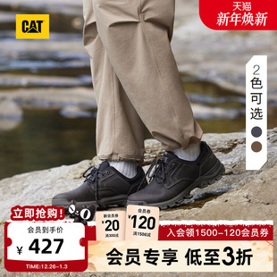 低帮休闲鞋 工装 鞋 CAT卡特秋冬新品 男鞋 休闲工装 通勤皮鞋 男士