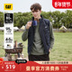 三防 CAT卡特25秋冬新品 男士 复古工装 户外高领羽绒马甲外套