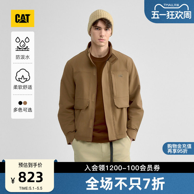 CAT卡特春季男士底特律美式复古防泼水工装风宽松夹克外套