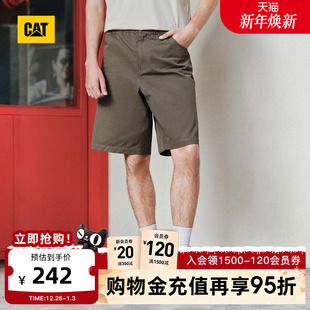 户外美式 复古风五分裤 工装 CAT卡特25夏季 伞兵裤 男士 短裤 新品