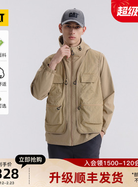 【三合一】CAT卡特25秋冬男士城市轻户外工装夹克马甲商场同款