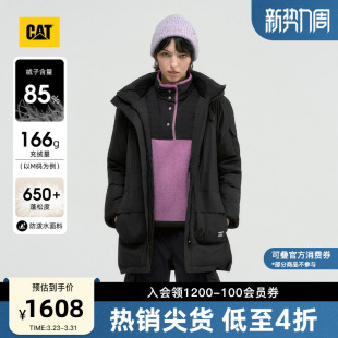 中长款 女士户外风格 CAT卡特25冬季 羽绒服商场同款 三防
