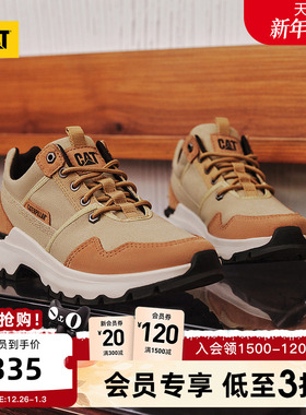 CAT卡特25秋冬新品男女同款时尚低帮美拉德户外休闲鞋运动鞋