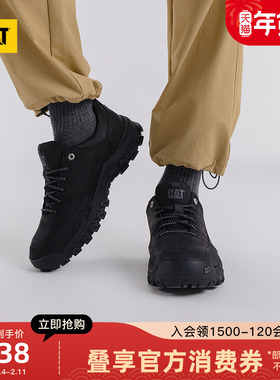 CAT卡特25秋冬新品男士低帮舒适轻便休闲工鞋通勤鞋商场同款