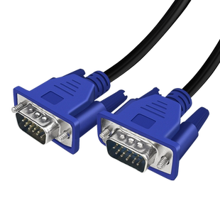 VGA视频线电脑显示器连接线台式机主机笔记本外接电视显示屏投影仪传输数据线15针VAG高清线延长3米加长10米