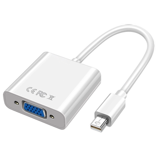 Minidp转VGA连接线母头转换器雷电接口投影仪显示器4K电视Air适用pro苹果电脑macbook微软surface笔记本xbox