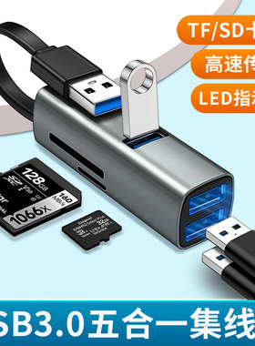 适用Macmini拓展坞m4/m1/m2pro苹果电脑雷雳扩展器USB接口Typec插口bookair读卡器TF转接器SD外接u盘硬盘鼠标