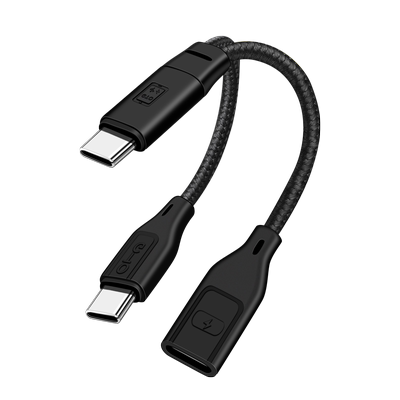 苹果充电直播OTG领夹麦克风声卡