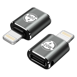 适用苹果15互转14充电转接头双Type c转lightning母头PD20W转换器13配件USB手机汽车接口电脑数据线max插头
