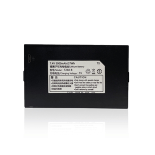 德利指纹锁电池大容量5000毫安锂电池可充电智能锁人脸识别电池