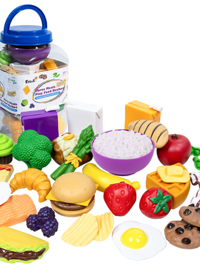 FritzS仿真食物蔬菜早教水果模型儿童宝宝认知过家家食物教具玩具