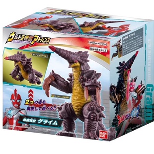 万代奥美迦奥特曼 奥特怪兽进阶系列 古莱姆 2个头软胶公仔人偶