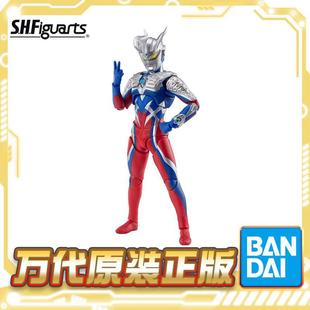 万代SHF赛罗奥特曼Zero赛少新生代之星Ver再版可动手办模型