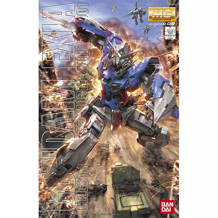 万代MG 1/100 能天使 高达EXIA 高达OO UNDAM EXIA 拼装模型