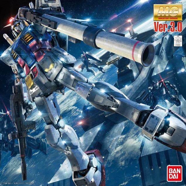 万代高达模型MG 1/100RX-78-2 3.0元祖/始祖初代敢达头号玩家拼装