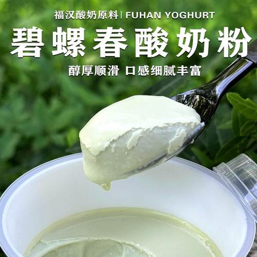 商用碧螺春酸奶粉水果捞混搭茶香口味酸奶拉丝浓稠调味粉奶吧原料