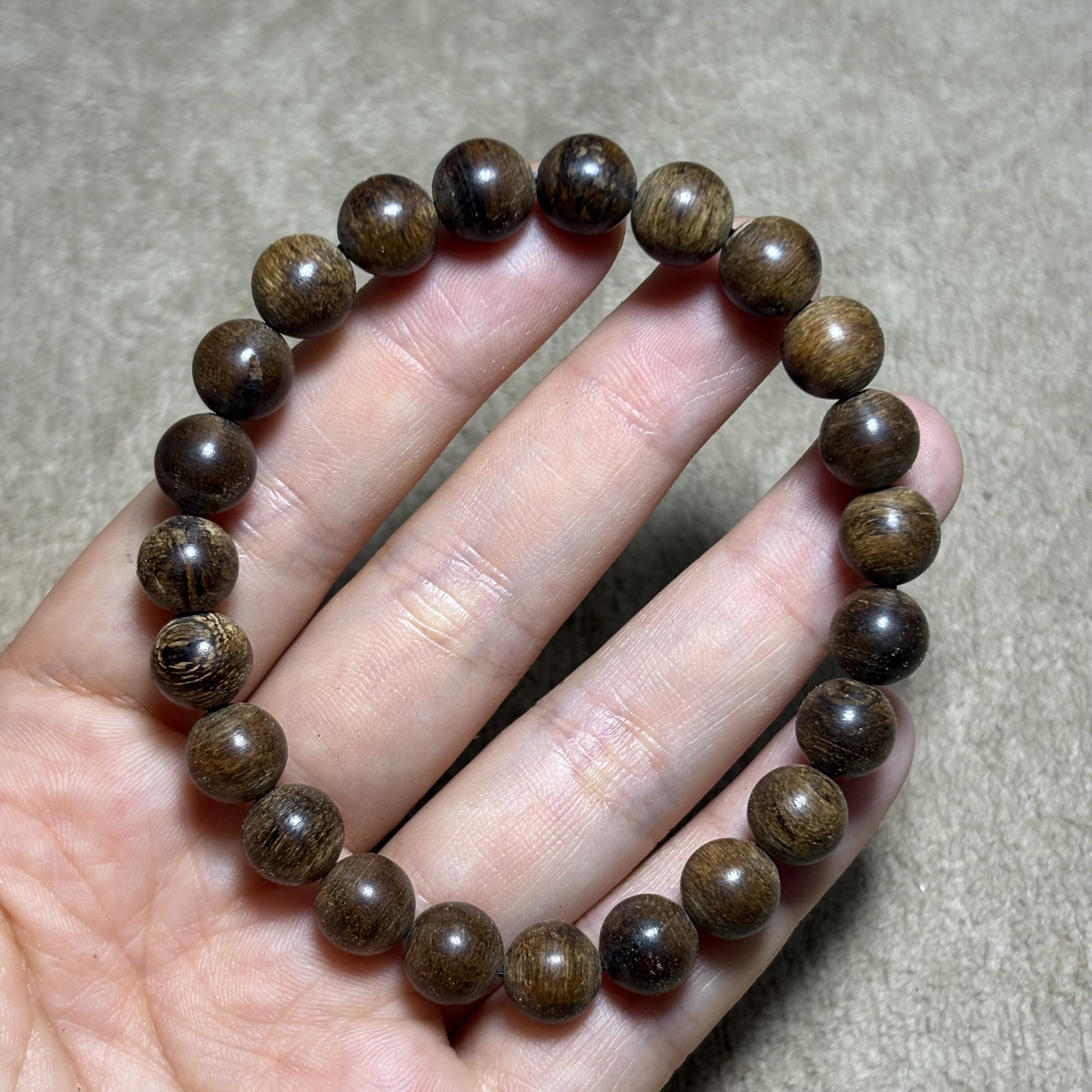 【99-直播价13000】东马沉香沉水8.5mm