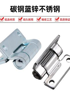 HT103碳钢蓝锌不锈钢304工业型承重铰链平开铁质大轴合页柜门折页