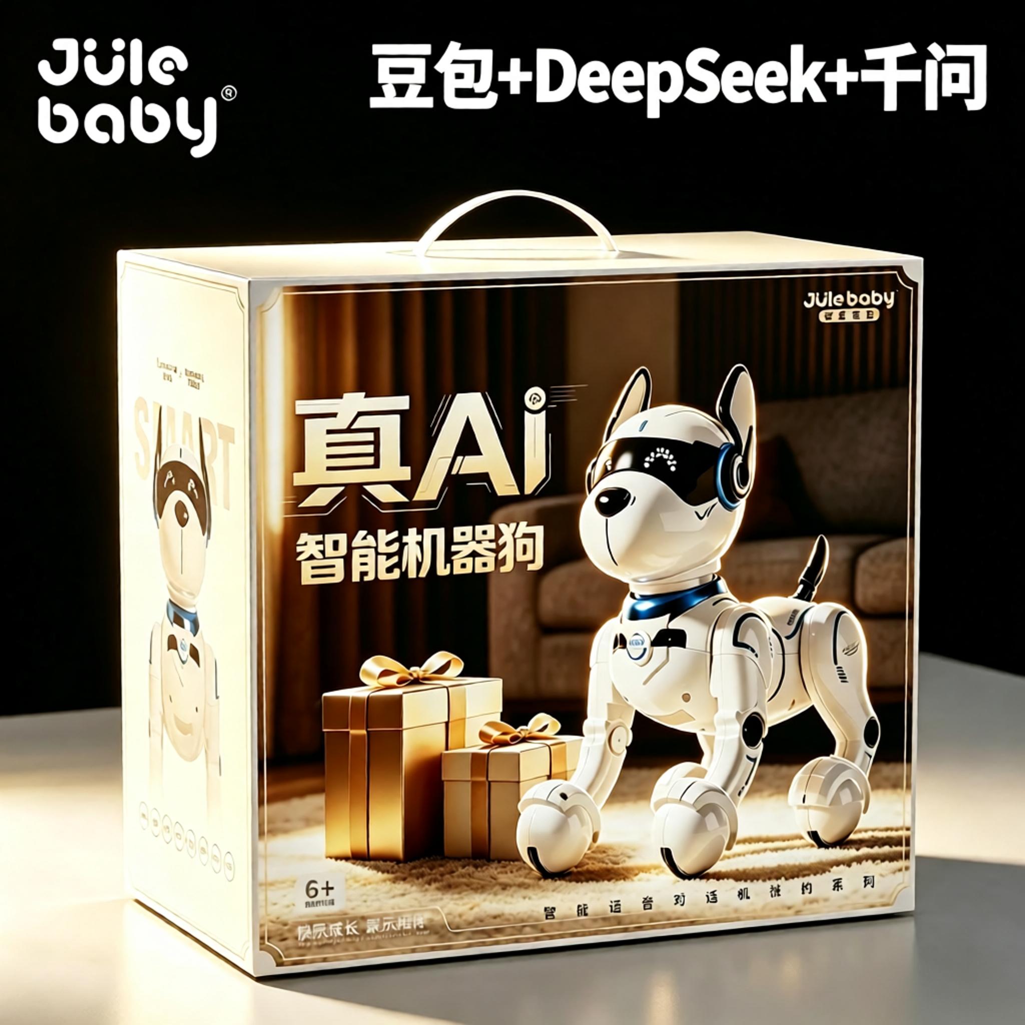 ai人工智能机器狗2026新款机器人豆包对话聊天电子狗宠物儿童玩具