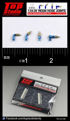 0.9mm树脂管线接头模型改造件