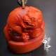 貔貅章 挂件 柿子红满色满肉 精品 吉祥玉易坊 南红
