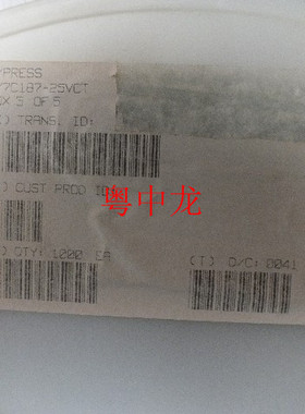 CY7C187-25VC SOJ24  电子元器件集成IC电路芯片 原装可直拍