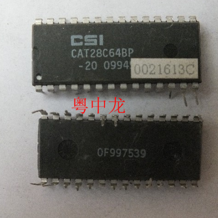 粤中龙 CAT28C64BJ-12  CAT28C64BP-20  全新原装 电子元器件配单