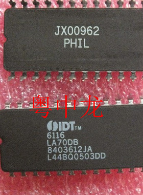 粤中龙 IDT6116LA70DB  CDIP24  全新进口原装现货 可直拍
