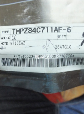 TMPZ84C711AF-6 QFP 原装 可直拍