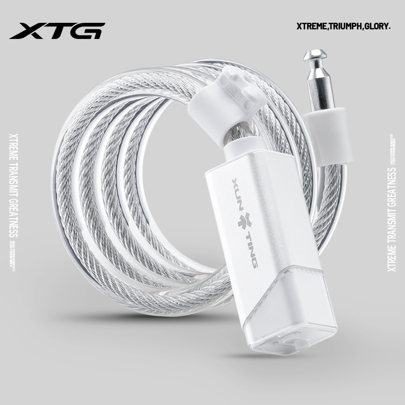 自行车锁防盗锁山地公路车电动车钢缆便携车锁链条锁单车骑行配件