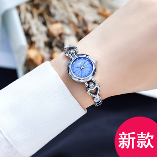 瑞士新款 機械 鑲鉆女表防水鎢鋼時尚 全自動細手鏈女士手表網(wǎng)紅同款