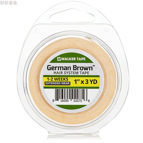 German Brown织发补发用假发双面胶