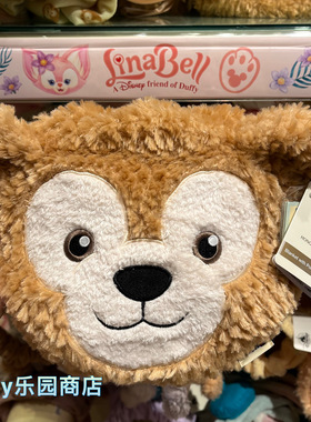 香港迪士尼 duffy达菲卡通毛绒大头公仔靠垫 保暖毛毯可爱甜美