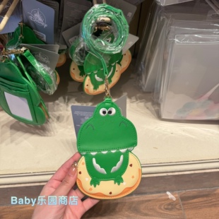 香港迪士尼 玩具总动员泡泡龙卡通斜挎证件套 卡套 儿童卡包