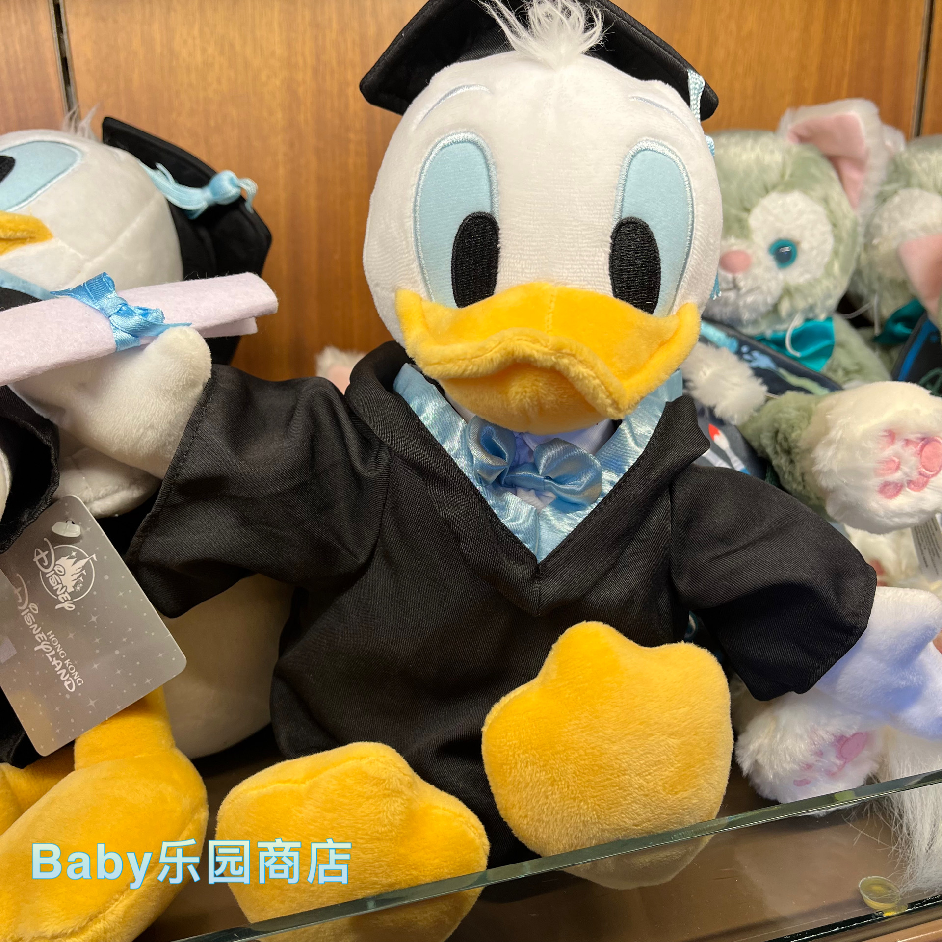 毛绒公仔可爱毛公仔毕业