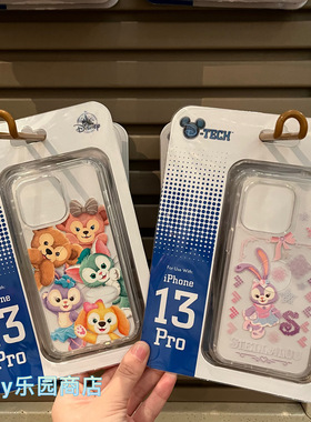 香港迪士尼乐园 星戴露达菲可琦安杰拉多尼Iphone13Pro手机壳软壳