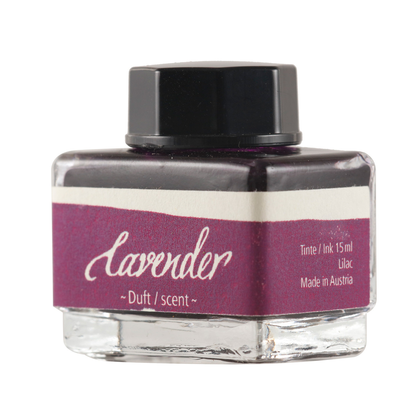 紫色香味墨水钢笔彩墨德国进口无毒 PURPLE Ink Scented LAVENDER