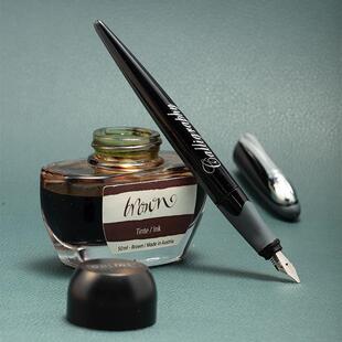 龙水同厂15ml德国ONLINE钢笔墨水INK非碳素神秘黑皇家蓝摩不堵笔