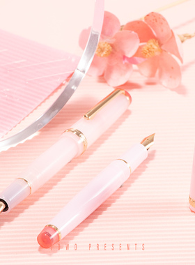 德国JOWO八文字屋限定PENT久保樱MANYO花见樱粉色钢笔现货非代购