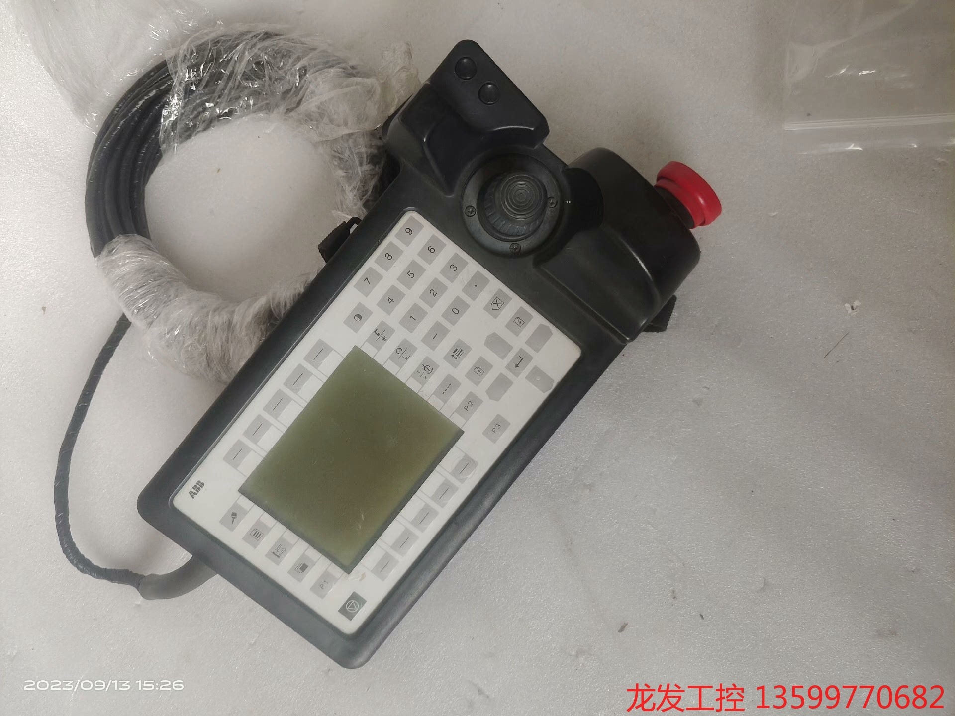 tpu2 abb机器人示教器3hne00313-1,实物现拍议