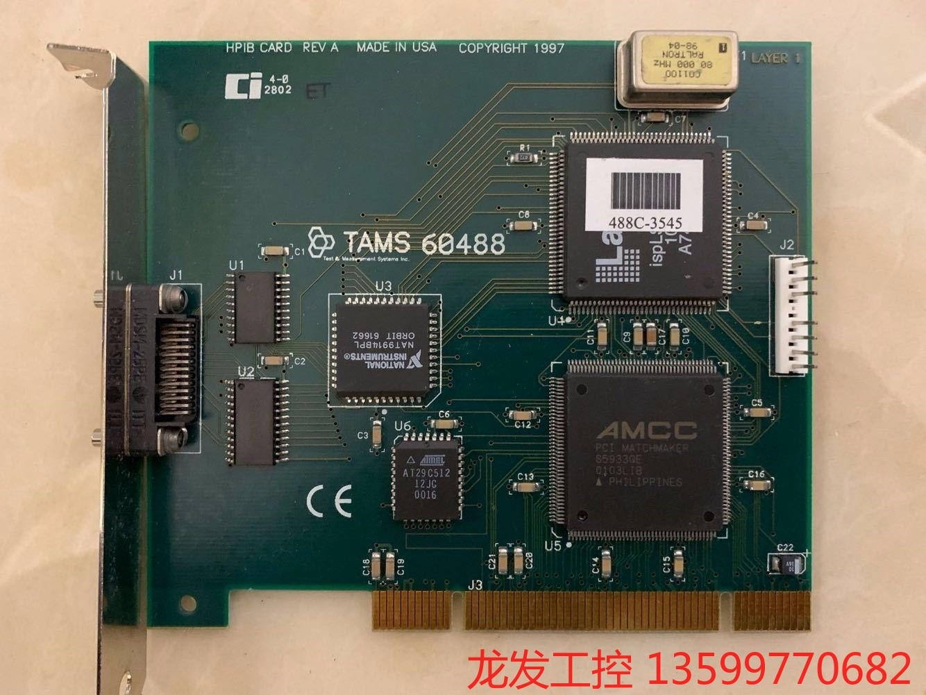 TAMS 60488 488-66501 HPIB CARD 电子元器件市场 其它元器件 原图主图