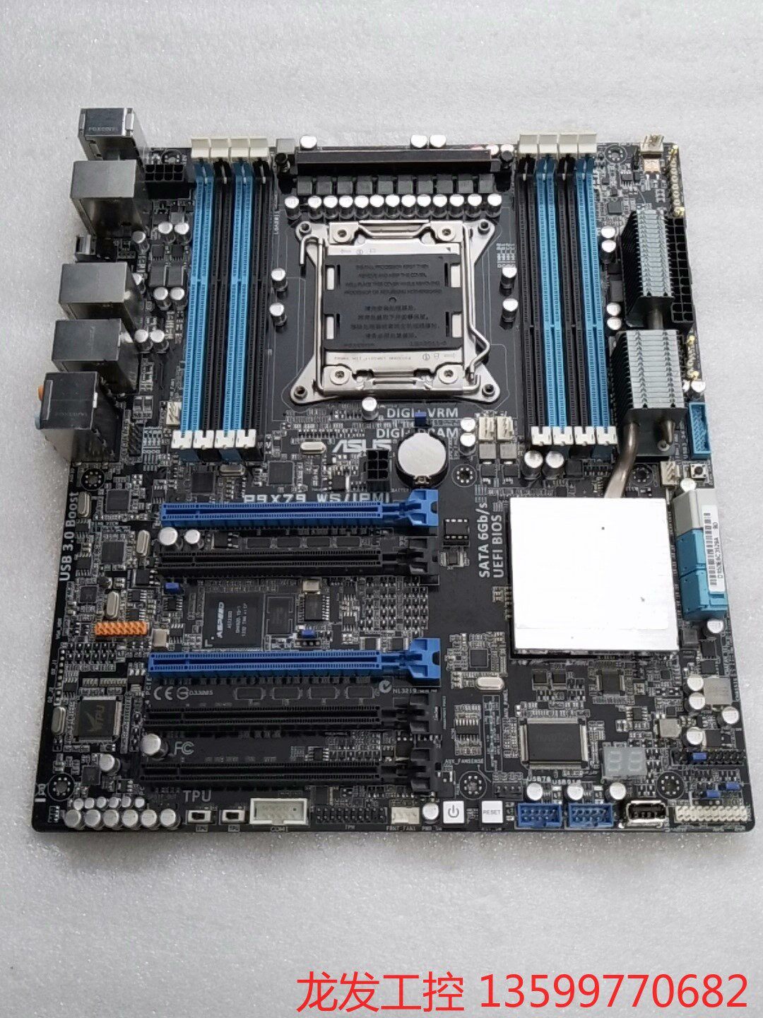 (龙发设备)二手包邮好板华硕p9x79