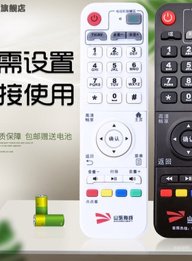 适用于山东有线高清 山东浪潮机顶盒 STB-7162C标配 山东数字有线遥控器STB-9832C/7162C DB800HC1