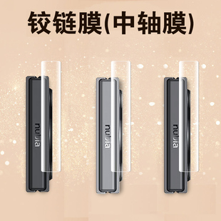 努比亚flip2侧边膜filp铰链膜nubia手机nubiaflip2中轴转轴边框zte轴fip中兴折叠屏侧模flp保护背膜脚链贴5g