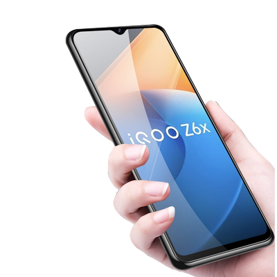 适用iqooz6x钢化膜V2164KA防爆模