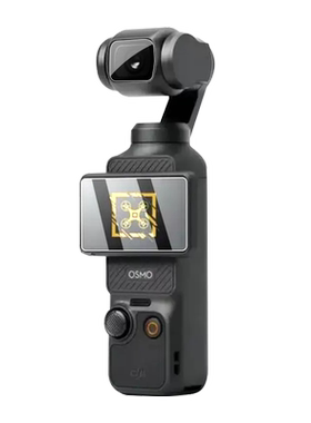适用大疆pocket4钢化膜4pro贴膜pocket3保护dji2配件poket1灵眸osmo屏幕djipocket4代云台p相机proket2镜头贴
