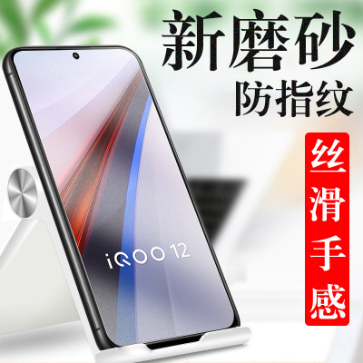 vivoiqoo12/v2307a磨砂钢化膜