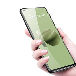 适用华硕zenfone10钢化膜zenfone9手机膜zenfon8保护贴asus十玻璃贴膜1o屏幕zenphone9萤幕全屏zenf0ne8荧幕