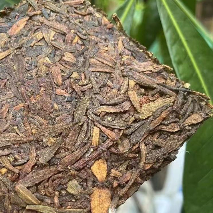 2008年景迈古树野生螃蟹脚 普洱茶伴侣 春茶生茶散茶