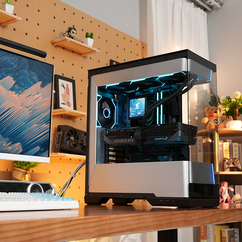 [3期免息+补贴15%]技嘉旗舰店Diy兼容机组装台式电脑主机9800X3D/9950X3D+5070Ti/5080/5090D V2 性能主机